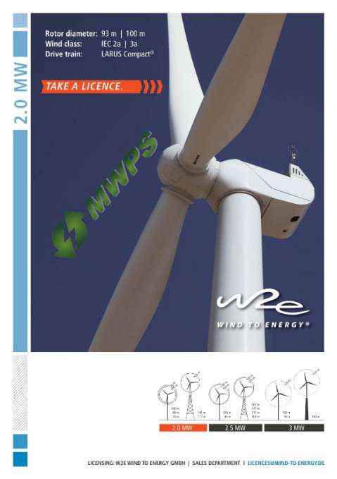2014w2e data sheet 2000 web page1 comp3 2 W2E   Wind to Energy   2.05MW