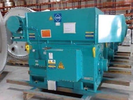 VEM Wind Turbine Generator 2.5mW VEM DRSYZ 5623-6USW For Sale