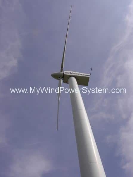 vestas v25 wind turbine 2 Vestas V25 Wind Turbine   Used